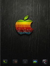仿iphone黑色桌面主题[GO桌面主题]