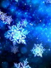 2013年的雪花动态壁纸