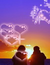 夕阳之恋动态壁纸