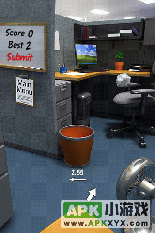 扔纸团：Paper Toss