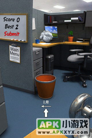 扔纸团：Paper Toss