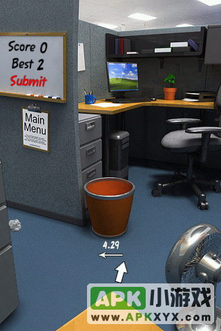 扔纸团：Paper Toss