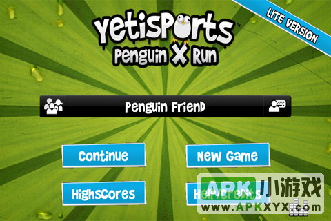 企鹅快跑:Yetisports Penguin X Run