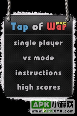 手指拔河比赛:Tap of War