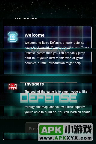 火箭防御:Retro defence