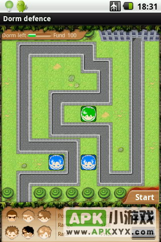 悠嘻猴/兔斯基塔防:dorm defence