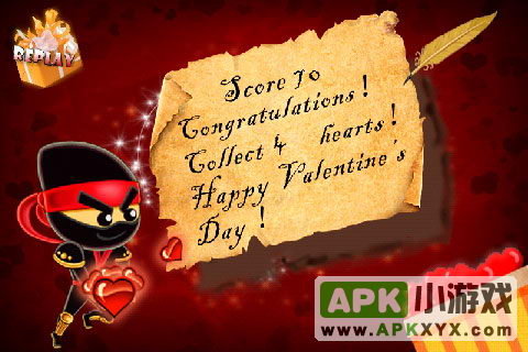 水果忍者情人节版:Fruit Ninja Kaka Valentine