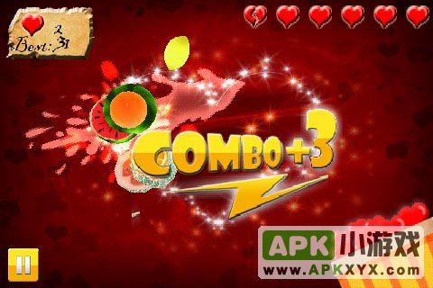 水果忍者情人节版:Fruit Ninja Kaka Valentine