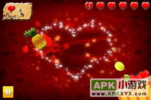水果忍者情人节版:Fruit Ninja Kaka Valentine