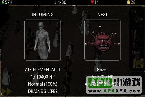 元素防御试用版:Element Defense Lite