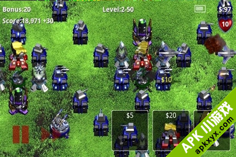 星际塔防:Robo Defense FREE