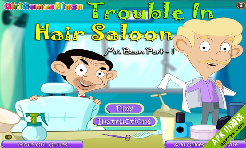 憨豆先生搞怪美发沙龙:Mr Bean Trouble In Hair Saloon