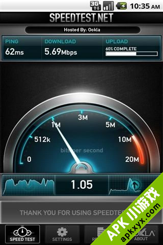 网络测速:Speedtest.net Mobile