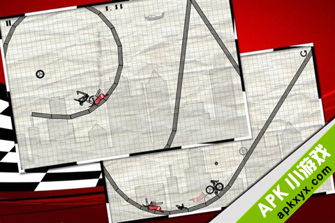 特技摩托车:Stick Stunt Biker