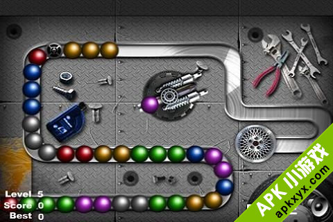 疯狂车库祖玛：Crazy Garage Zuma Game