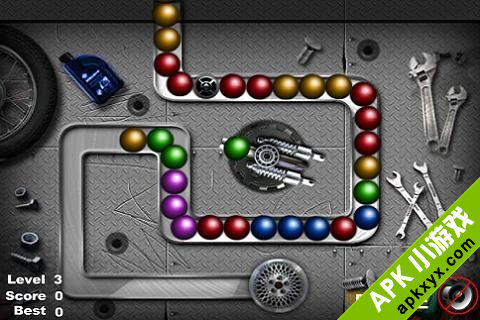 疯狂车库祖玛：Crazy Garage Zuma Game
