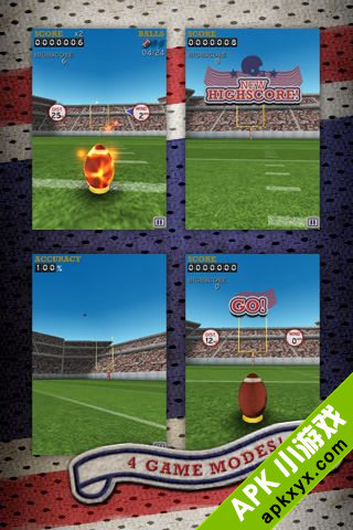 弹指橄榄球:Flick Kick Field Goal