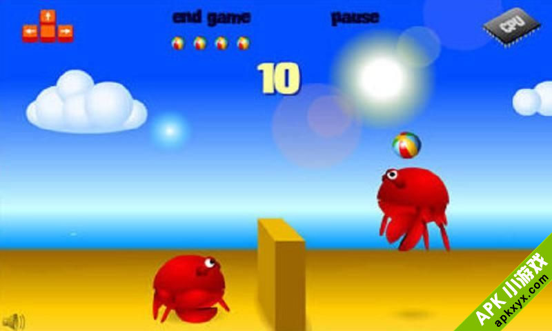 螃蟹沙滩排球:Crab Volleyball
