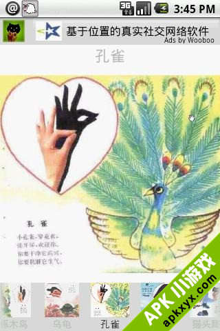 宝贝手影