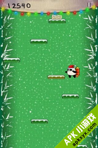 熊猫跳跳圣诞节版:panda jump christmas