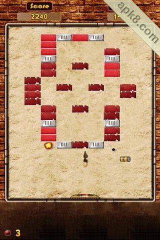 碎石打砖块:brick breaker