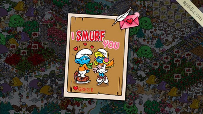 蓝精灵的村庄情人节版:Smurfs
