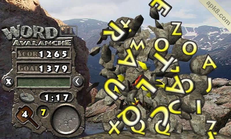 雪崩文字迷:Word Avalanche FREE