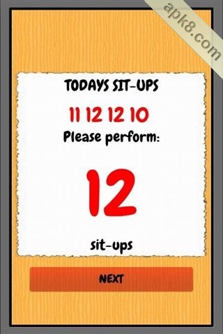 仰卧起坐:Sit Up