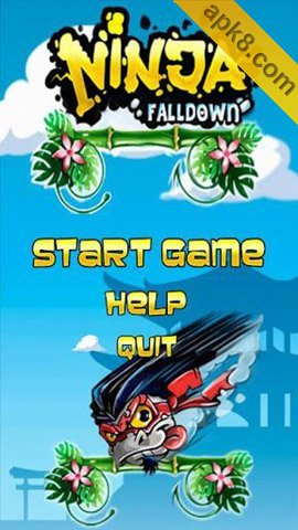 忍者坠落:Ninja Falldown