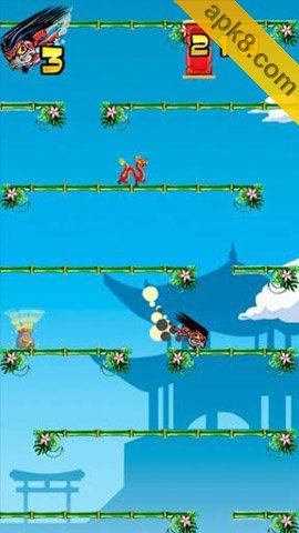 忍者坠落:Ninja Falldown