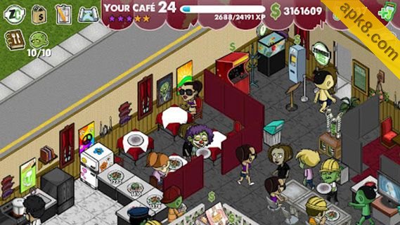 僵尸咖啡厅：Zombie Cafe vZombieCafeAndroid