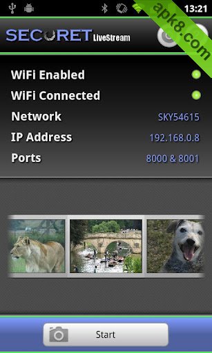 Wifi手机摄像头