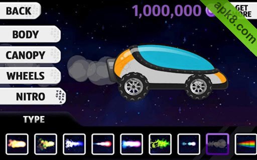 月球狂飙 平板游戏:Lunar Racer