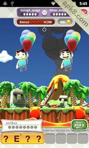 填字游戏:Hanging With Friends