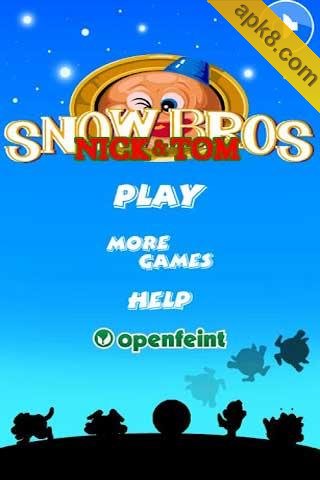 雪人兄弟 平板游戏:Snow Bros