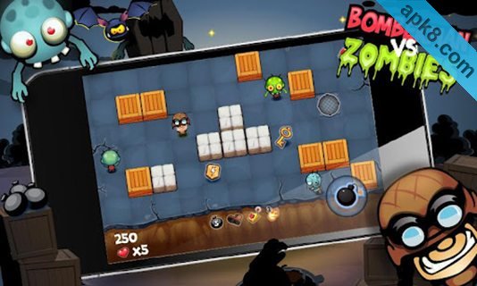 炸弹人大战僵尸:Bomberman vs Zombies