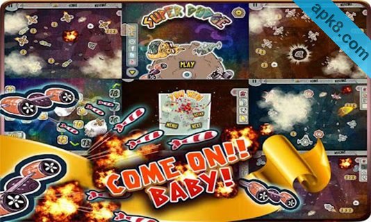 孤胆战机:Missile Rain HD