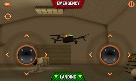 直升机飞行模拟器：ARDrone Sim