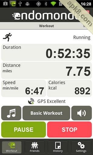 运动追踪器(Endomondo PRO)