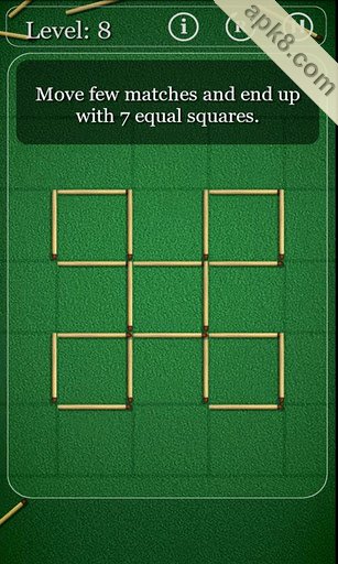 火柴拼圆：Puzzles with Matches