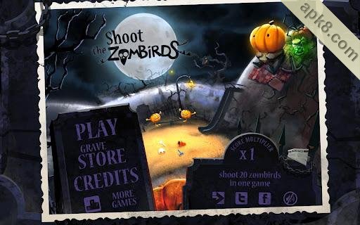 大战僵尸鸟中文版：Zombirds