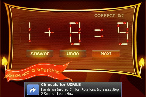 火柴算术:Match Puzzle