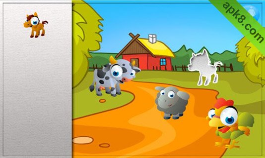 儿童高清动物拼图:Animal Puzzles for Toddlers HD