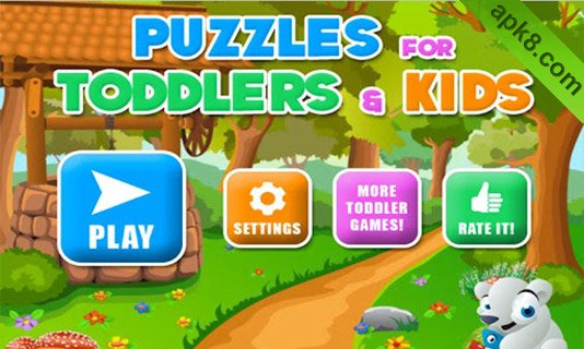 儿童高清动物拼图:Animal Puzzles for Toddlers HD