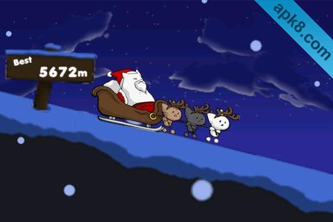 飞天圣诞猫:Flying Santa Cat