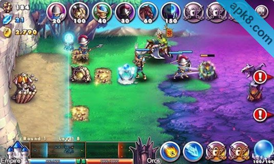 帝国VS兽人:Empire VS Orcs