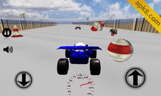 3D迷你跑车:3D Mini Car Racing HD
