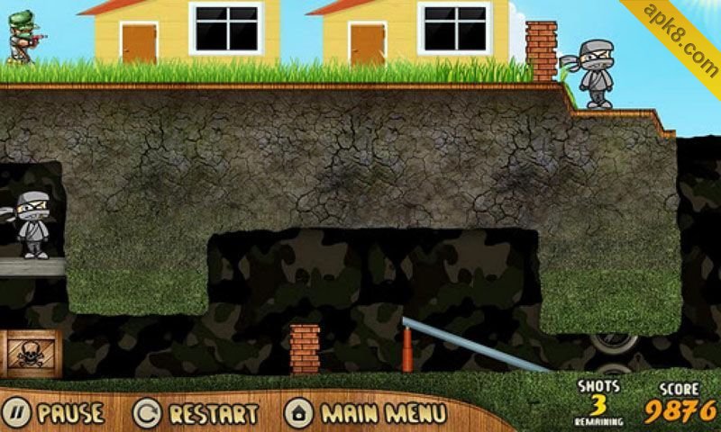 歼灭忍者攻击 HD:Spud Gun Attack