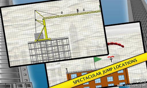 火柴人跳楼:Stickman Base Jumper