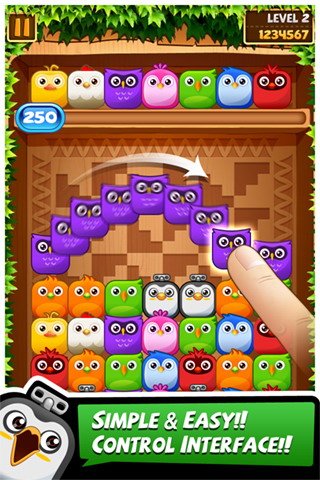 机器爆破鸟:LINE Birzzle